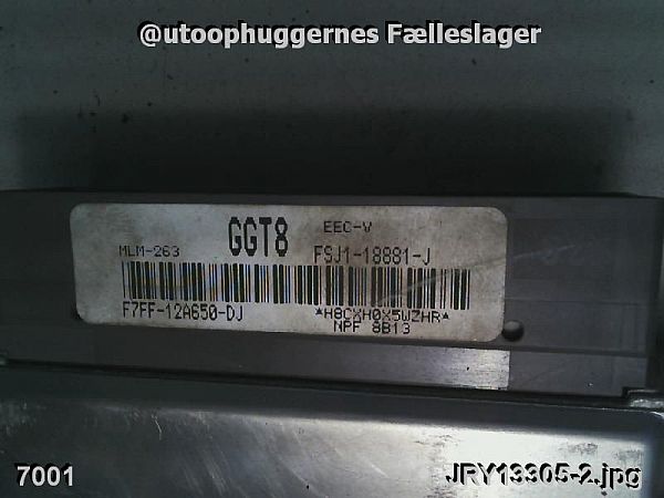 Motorsteuergerät (ECU) MAZDA 626 Mk V Hatchback (GF)