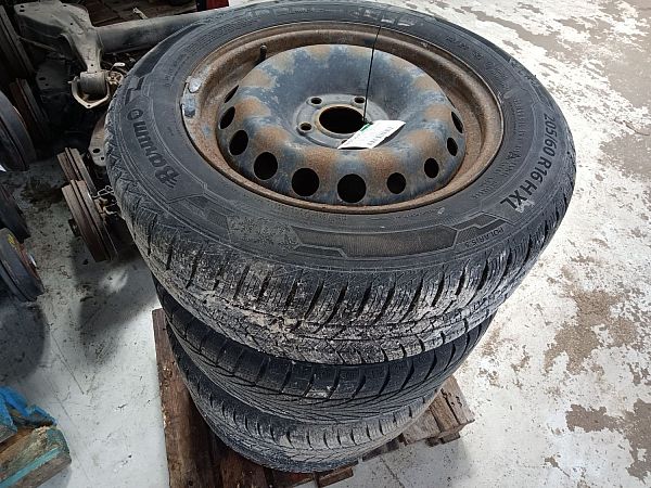 Fælge stål med dæk RENAULT SCÉNIC III (JZ0/1_)