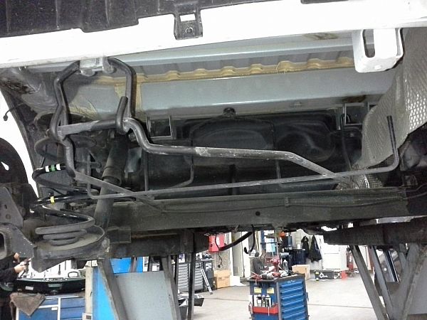 Spare tyre - mounting MERCEDES-BENZ CITAN Panel Van (415)