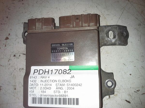 Computer motormanagement TOYOTA RAV 4 Mk II (_A2_)