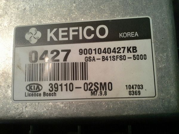 Motorsteuergerät (ECU) KIA PICANTO (SA)