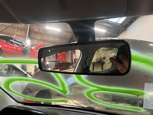Rear view mirror - internal PEUGEOT 208 I (CA_, CC_)