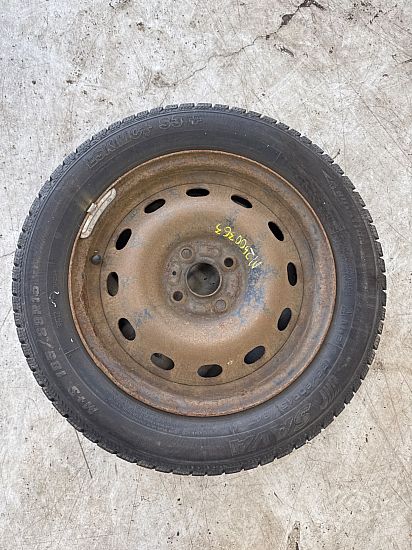Fælge stål med dæk SUZUKI SPLASH (EX)