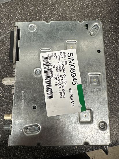 Gps/navigationsdele PEUGEOT 208 I (CA_, CC_)