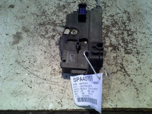 Zentralverriegelung OPEL MERIVA A MPV (X03)