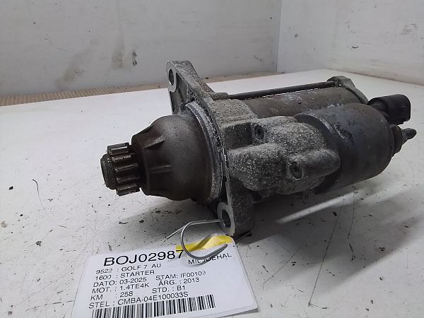 Starter VW GOLF VII (5G1, BQ1, BE1, BE2)