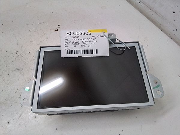 1925403: Multiskærm / display, Radio - multi display, Gps ...