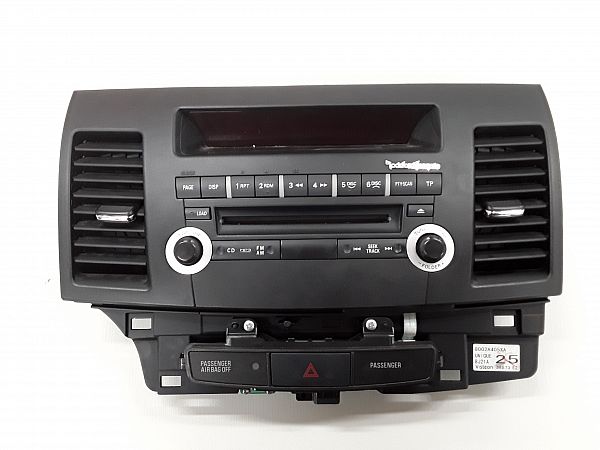 Radio frontplate MITSUBISHI LANCER VIII Sportback (CX_A)