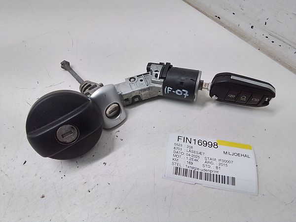 Cilinderslot PEUGEOT 208 I (CA_, CC_)