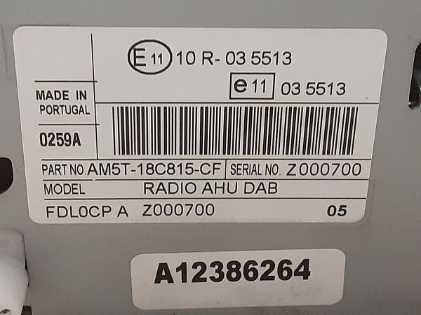 Audio FORD GRAND C-MAX (DXA/CB7, DXA/CEU)