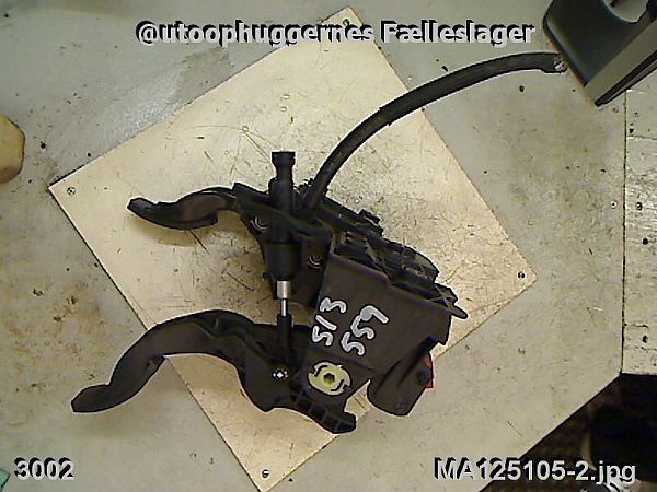 Pedal gas/brems/kløtsj FIAT 500 (312_)