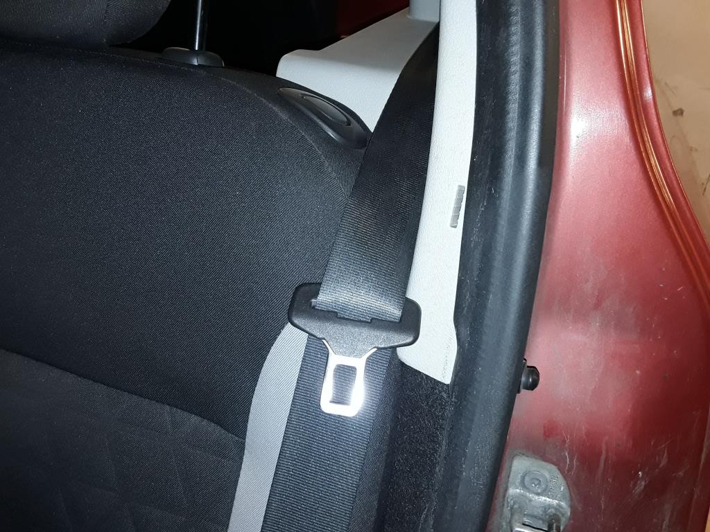 Double bloc attache ceinture de sécurité siege arriere Renault 6001549689  pour dacia logan sandero