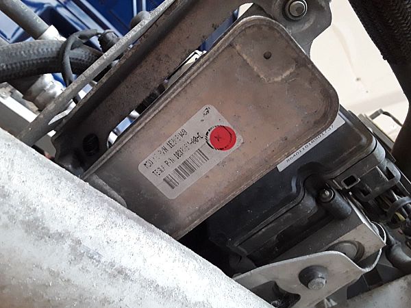 Electric vehicle battery fan