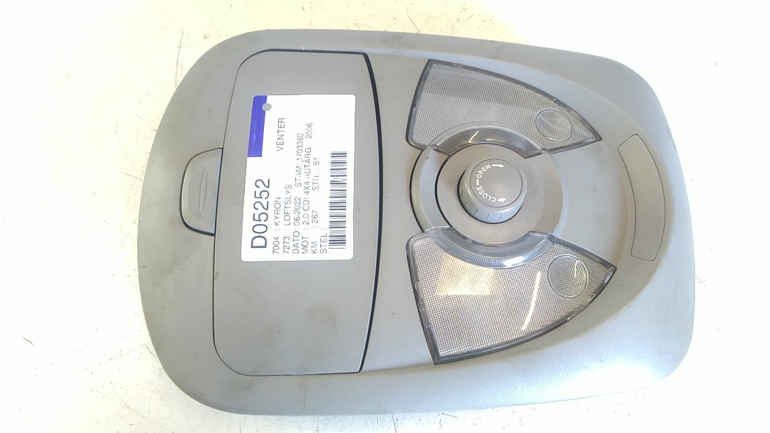 Innenbeleuchtung SSANGYONG KYRON