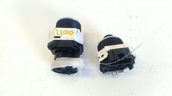 Interior fan control switch