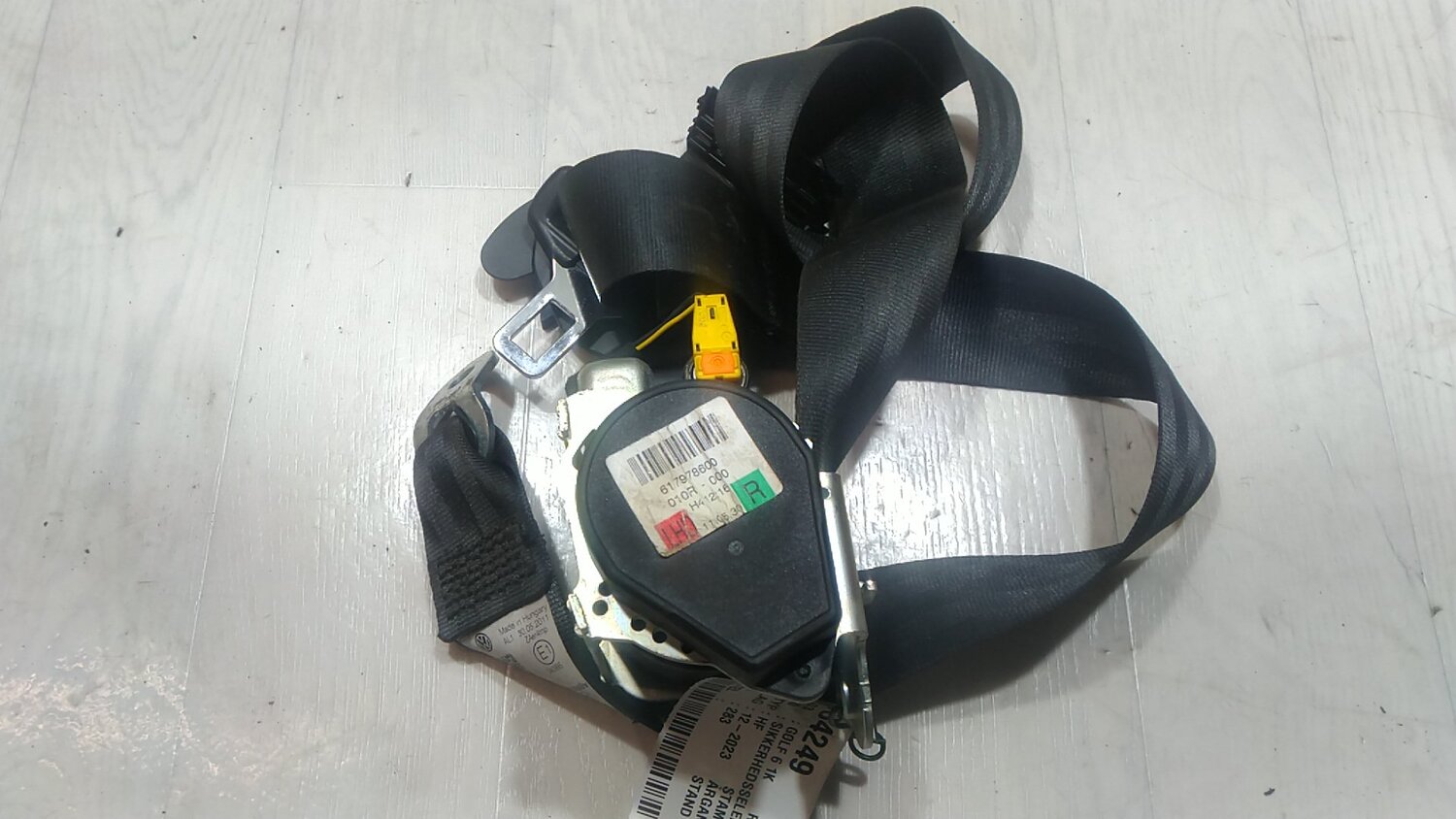 Ceinture de sécurité golf 6 hotsell