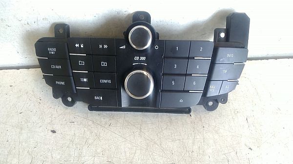 Radio-forplade OPEL INSIGNIA A (G09)