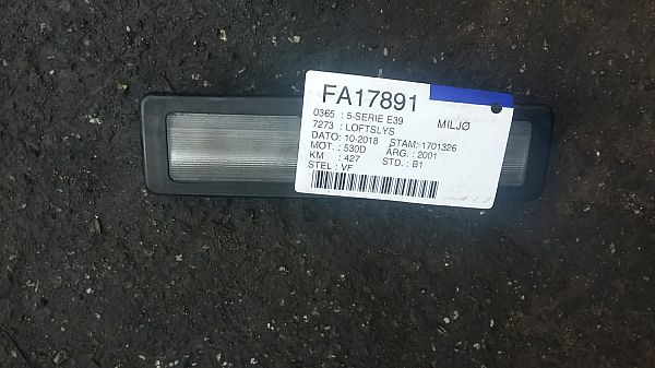 Loftslys BMW 5 Touring (E39)