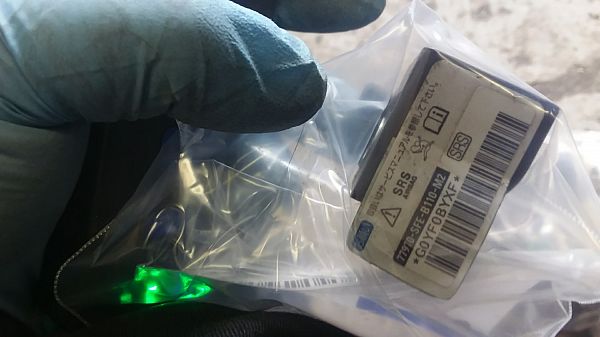 Airbag deployment crash sensor