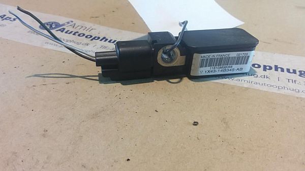 Airbag deployment crash sensor