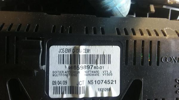Friskluftsdyse PEUGEOT 207 (WA_, WC_)