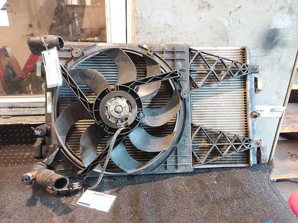 Radiator fan electrical SKODA ROOMSTER (5J7)