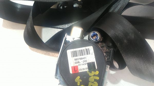Sikkerhedssele - bag AUDI A4 Avant (8ED, B7)
