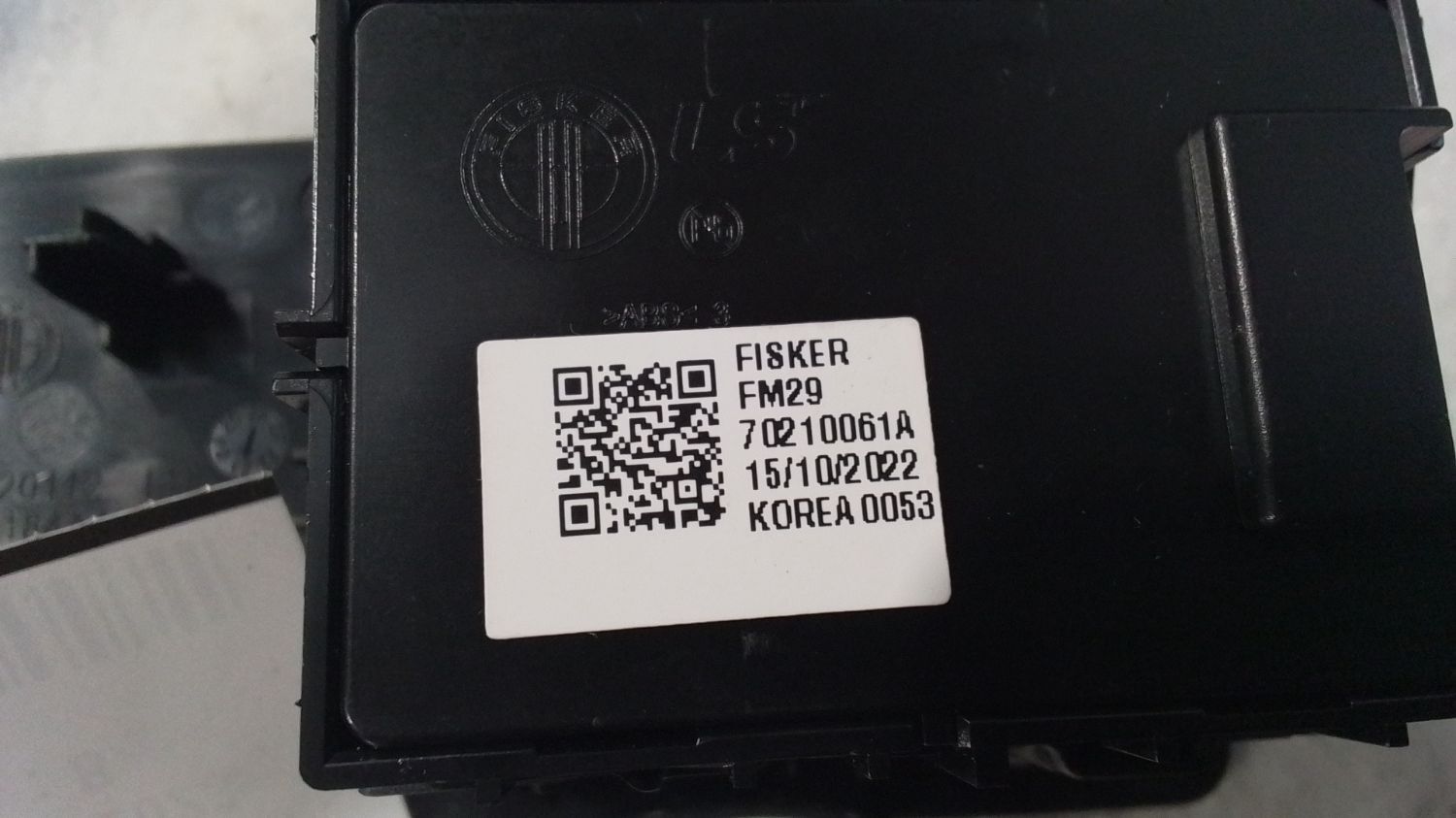 Fensterheberschalter FISKER OCEAN