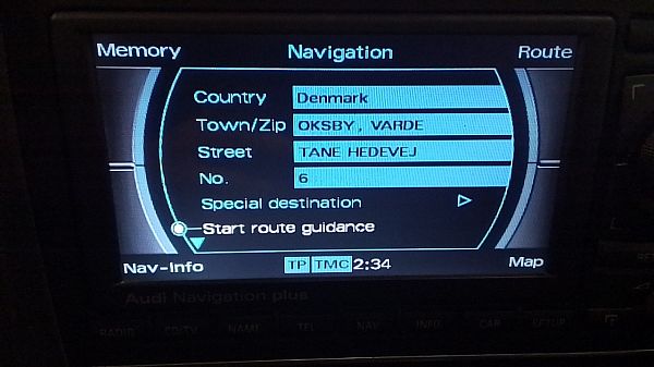 GPS / pièces de navigation AUDI A4 Avant (8ED, B7)