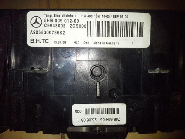 Heat - regulator MERCEDES-BENZ SPRINTER 3,5-t Box (906)