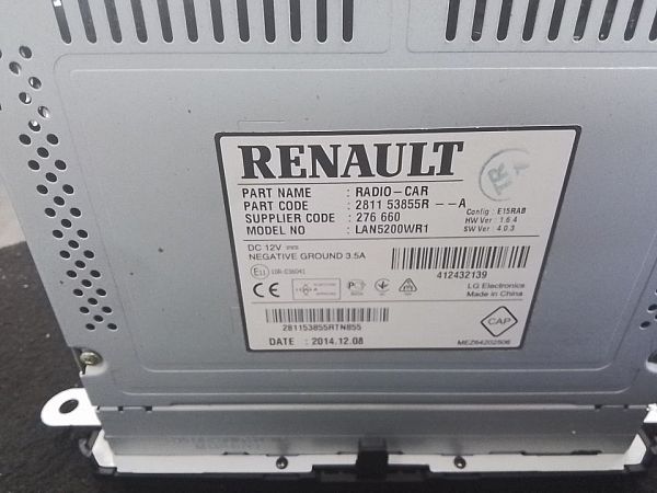 Gps/navigationsdele DACIA SANDERO II