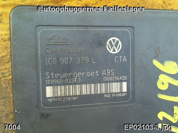 Abs hydraulikkpumpe VW GOLF Mk IV (1J1)