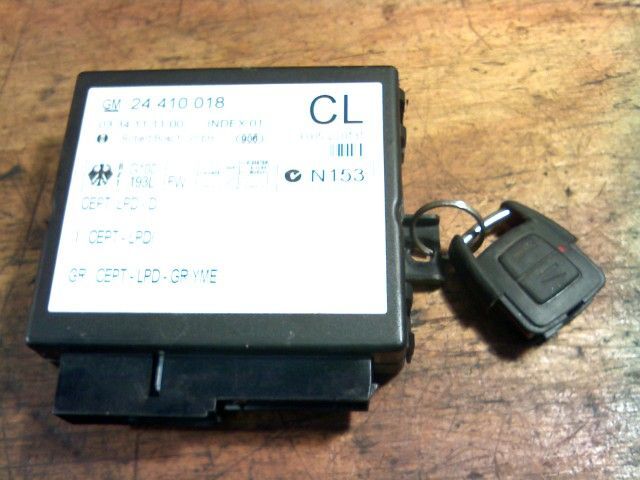 Central locking control unit OPEL ASTRA G Coupe (T98)