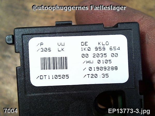 Steering Angle Sensor VW GOLF V (1K1)