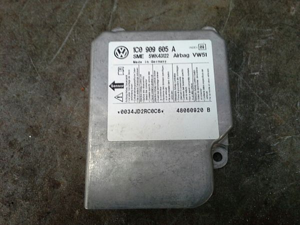 Airbag Boitier commande VW TRANSPORTER Mk V Box (7HA, 7HH, 7EA, 7EH)