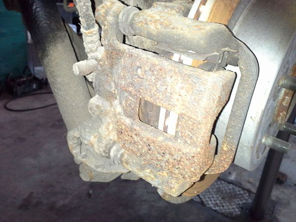 Bremssattel, innenbelüftet, hinten re. NISSAN X-TRAIL II (T31)