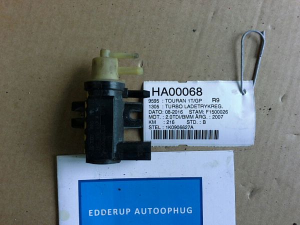Turboladekontrolle VW TOURAN (1T1, 1T2)