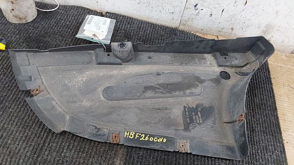 Rear bumper undertray