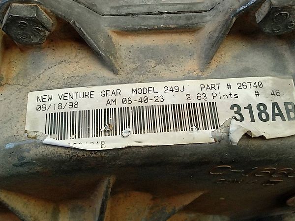 Schaltgetriebe JEEP GRAND CHEROKEE   (ZJ, ZG)