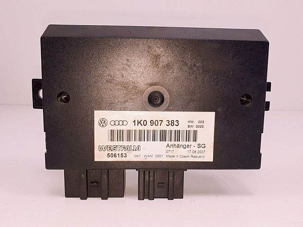 Tow bar trailer control module