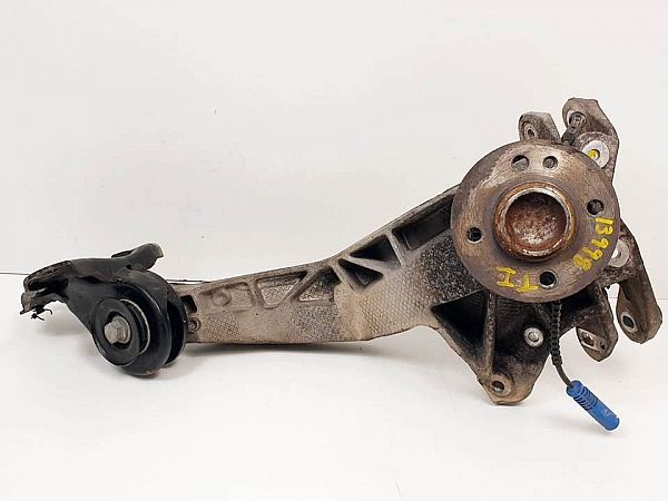 Wheel hub spindle