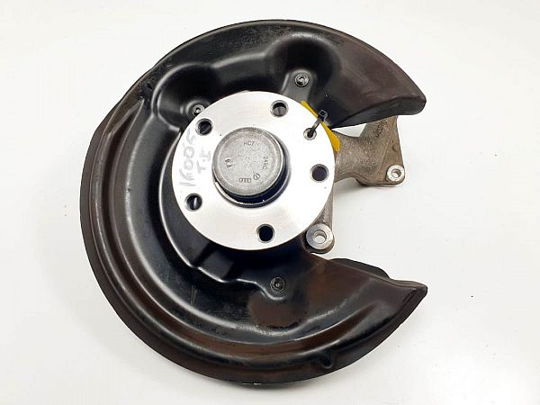 Wheel hub spindle