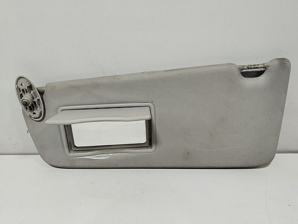 Sun visor car
