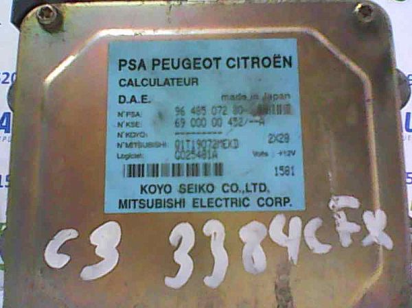 Power steering control module