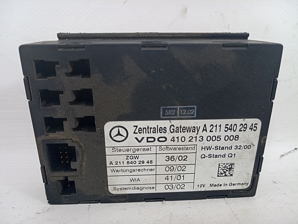 Gateway control module