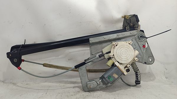 Door window regulator with motor