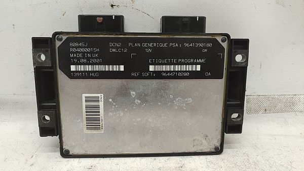 Motorsteuergerät (ECU) PEUGEOT 206 Hatchback (2A/C)