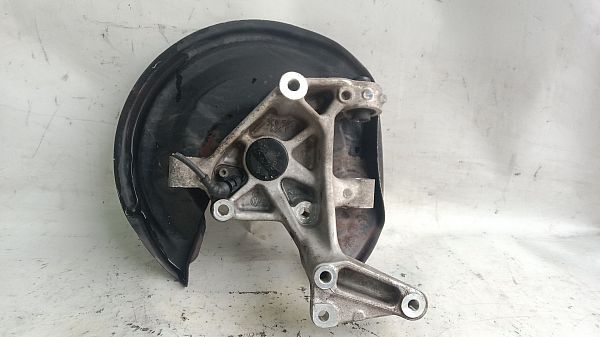 Wheel hub spindle
