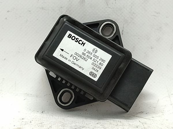 ESP acceleration yaw rate sensor