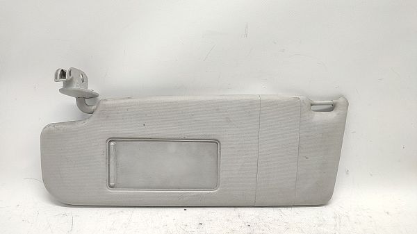 Sun visor car